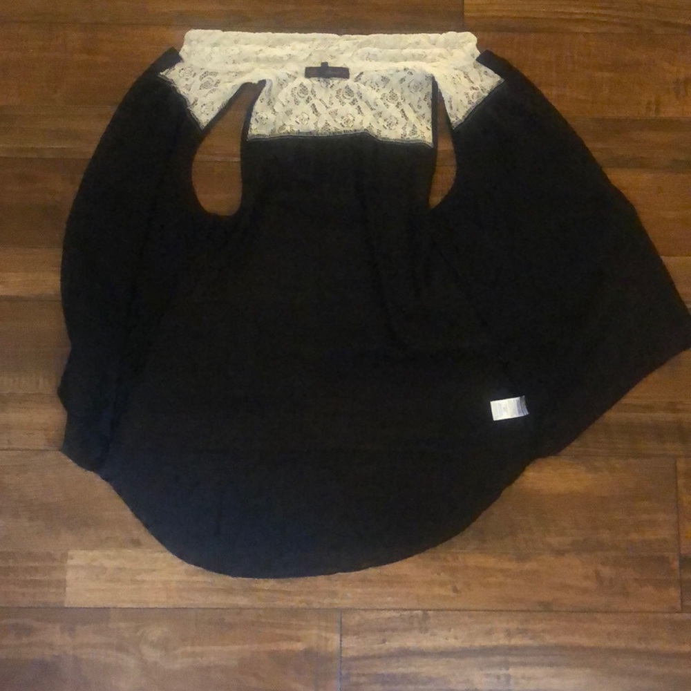 Heart soul see through tank top size small